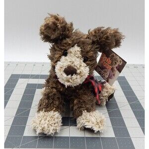 Mary Meyer Fab Fuzz Munich RE Dodger Dog Scruffy Plush Stuffed Toy 9 Inch